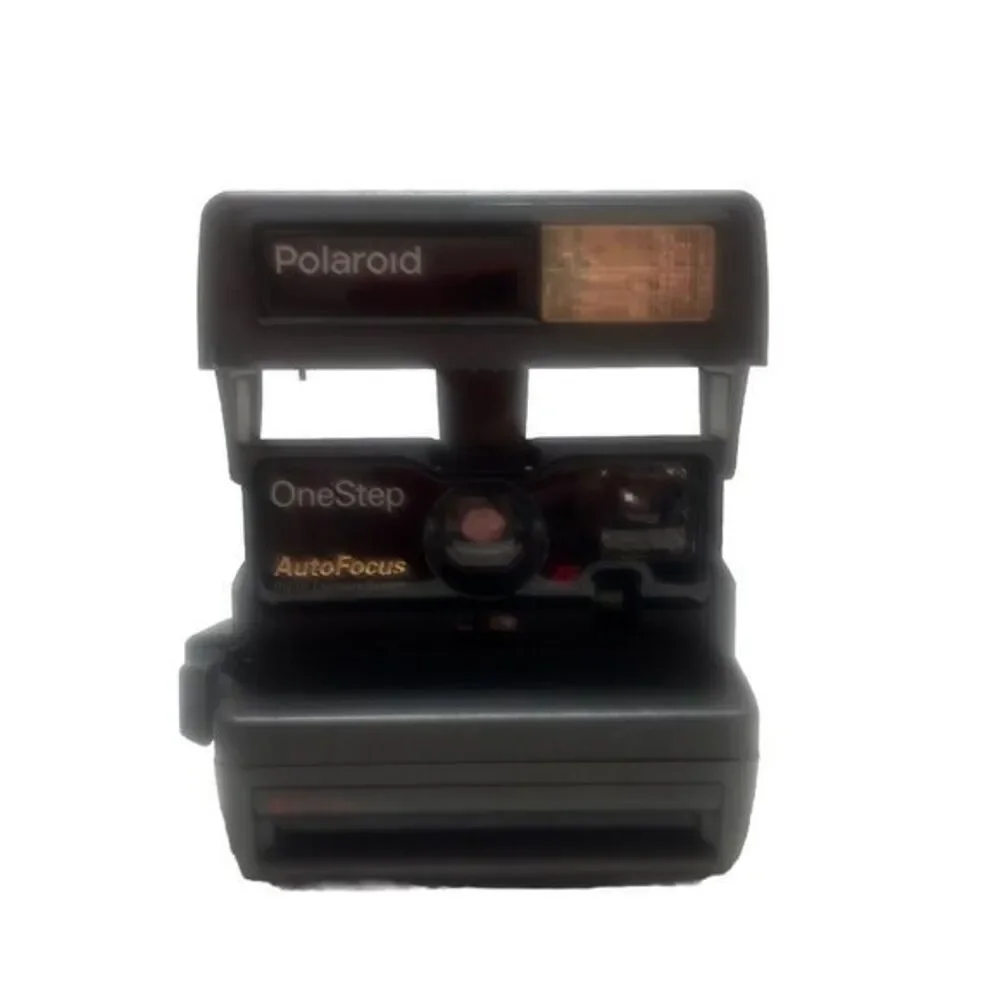 Vintage Polaroid OneStep AutoFocus 600 Instant Film Camera‎ with Strap & Case